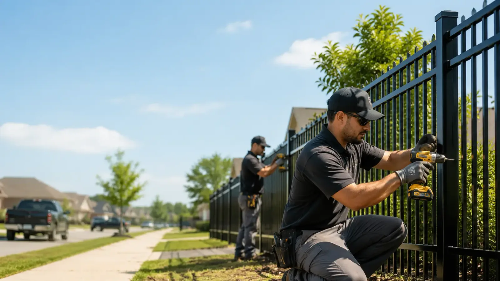 Metal Fence Installation in Greenbush, VA